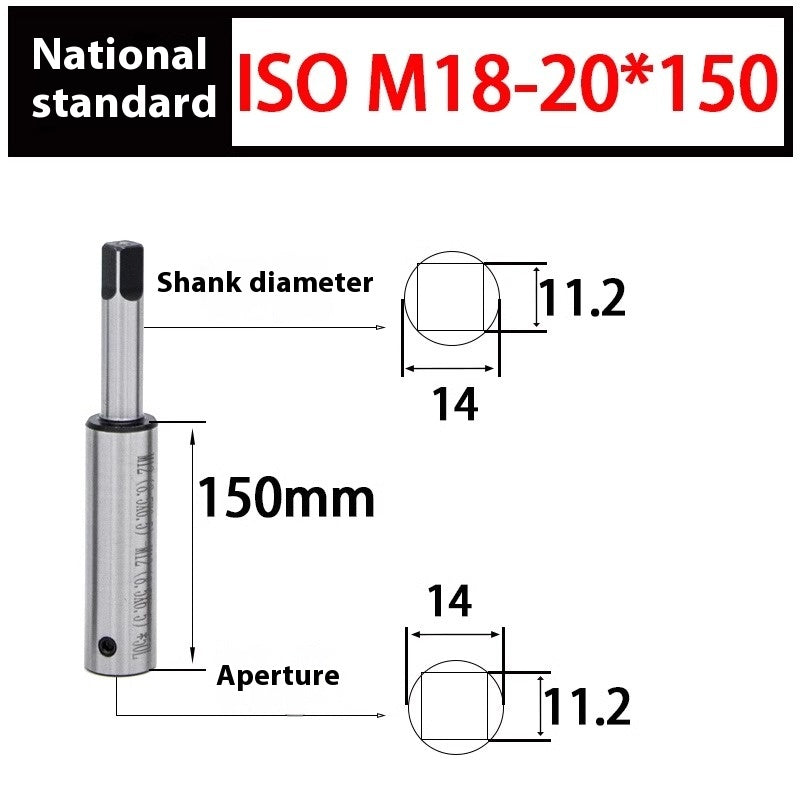 2090-Tapping extension rod Tapping extension rod Tapping extension rod Tapping national standard Japanese standard M3 M4M5M68 adapter deep hole tapping Shandong Denso Pricision Tools Co.,Ltd.